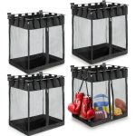 Mesh Slatwall Baskets Teenyyou Nylon Storage-0