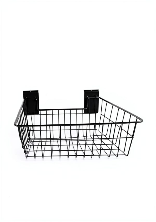 ATOOLA Slatwall Basket Metal Heavy Duty Garage Storage-5