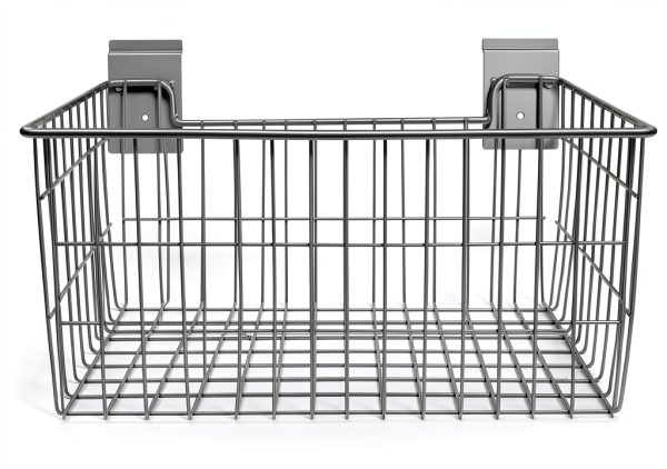 Crownwall Steel Storage Baskets Modern Rectangular Design-0