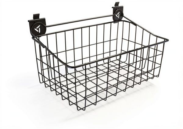 Gladiator Steel Storage Basket Modern Rectangular Design-1