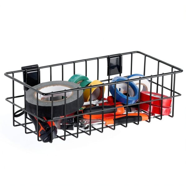 Hicarer Slatwall Baskets Steel Storage Organizers Multi-1