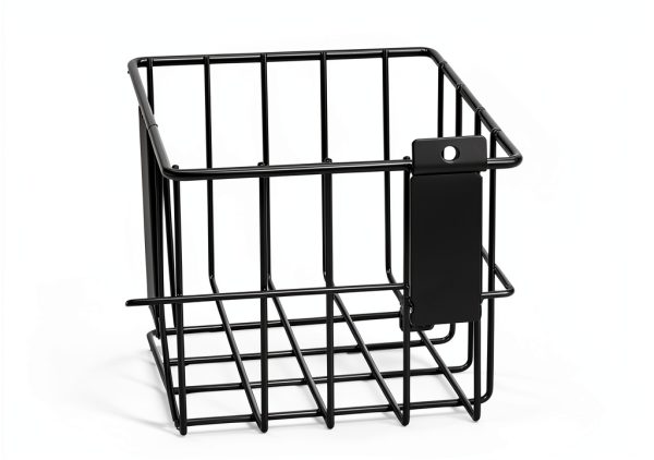 BAKEWAY Slatwall Baskets Steel Storage Garage Workshop-2