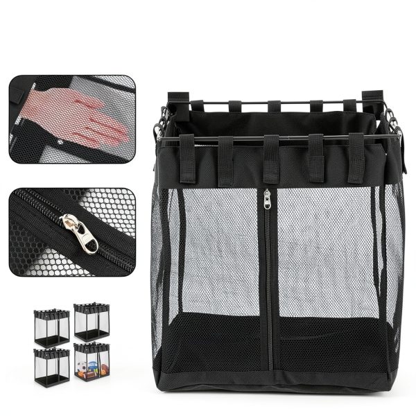 Mesh Slatwall Baskets Teenyyou Nylon Storage-2