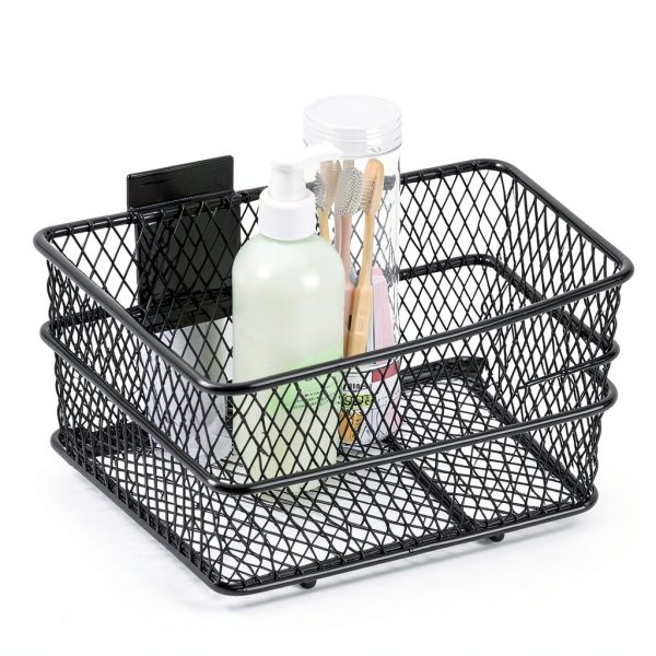 Barydat Slatwall Basket Storage Organizer Industrial Use-4