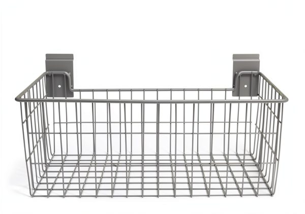 Crownwall Steel Storage Baskets Modern Rectangular Design-1