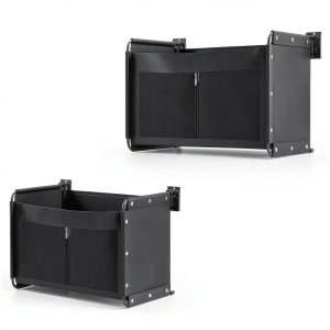 BFPeaky Slatwall Baskets Oxford Fabric Steel Storage-0