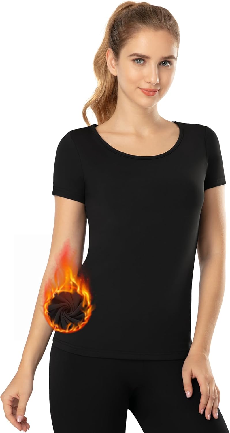 'MANCYFIT thermal shirt in multiple colors and sizes'
