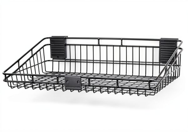 HandiWall Steel Basket Garage Storage Slatwall Organizer-0