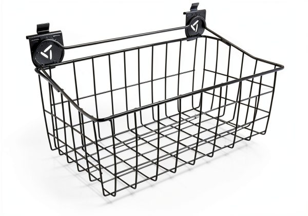 Gladiator Steel Storage Basket Modern Rectangular Design-0