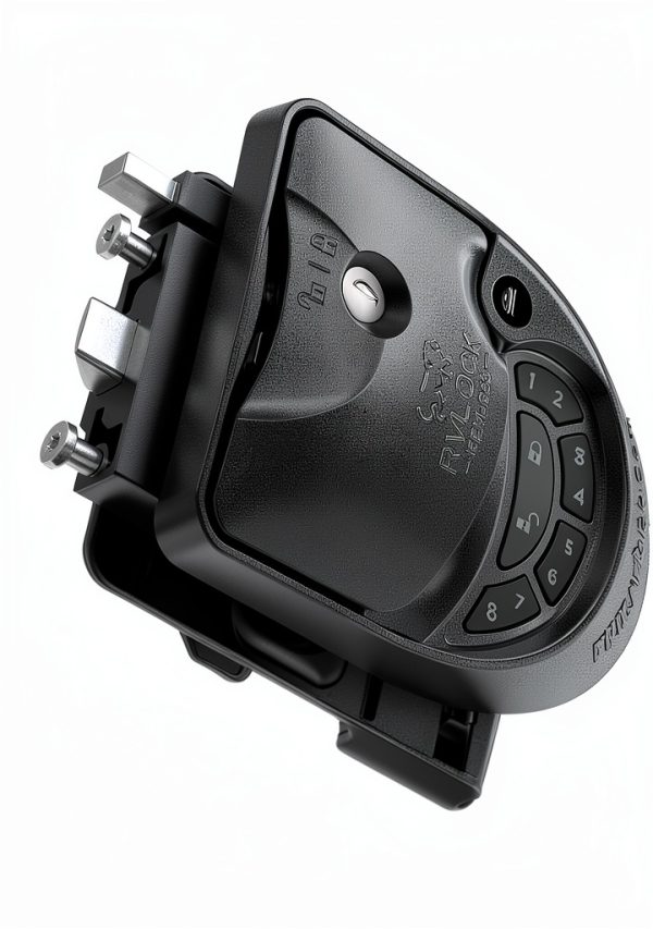 RVLock Charter Keyless RV Lock Black Modern-1