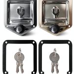 Tutor Auto Stainless Steel Trailer Door Latch Lock-0