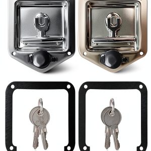 Tutor Auto Stainless Steel Trailer Door Latch Lock-0