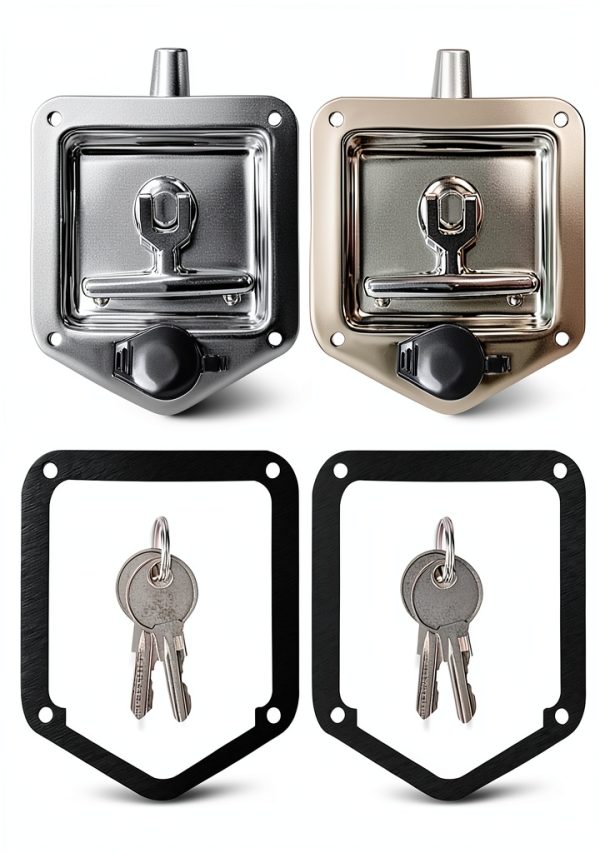 Tutor Auto Stainless Steel Trailer Door Latch Lock-0