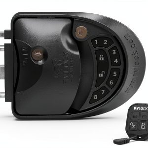 RVLock Charter Keyless RV Lock Black Modern-0