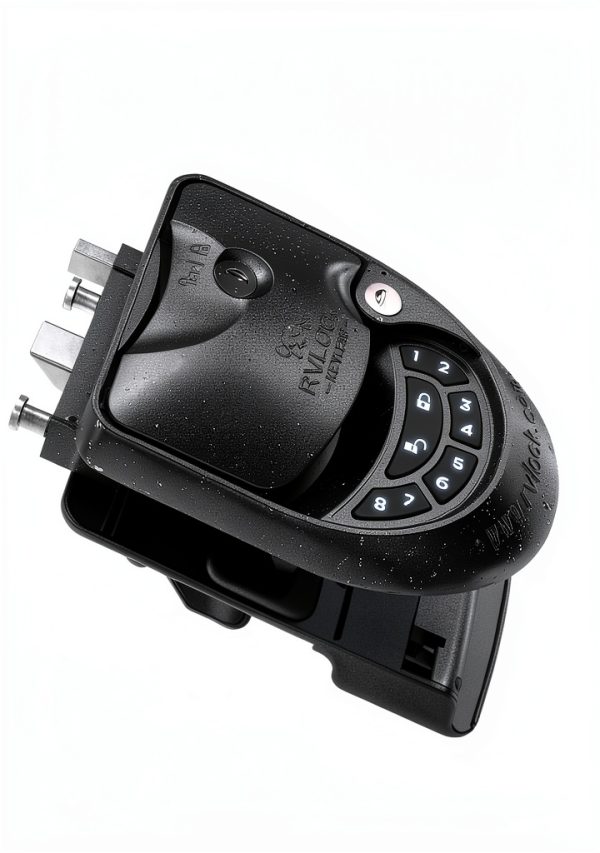 RVLock Charter Keyless RV Lock Black Modern-3
