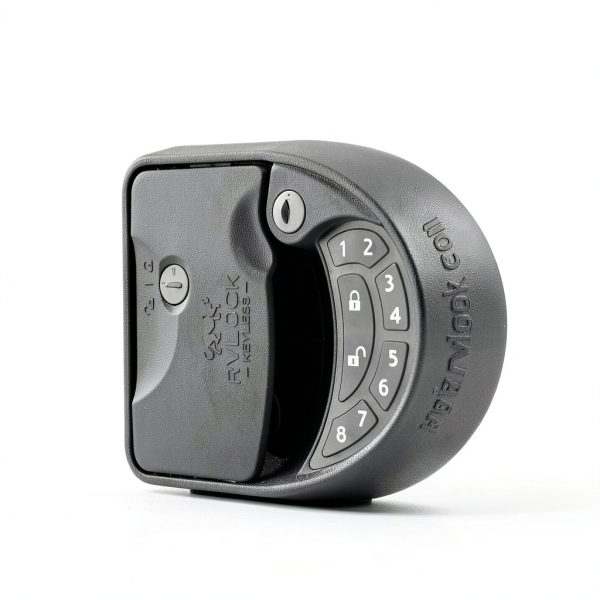 RVLock Charter Keyless RV Lock Black Modern-4