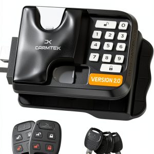 CARMTEK 10 Digit RV Door Lock Metal Waterproof Backlit-0