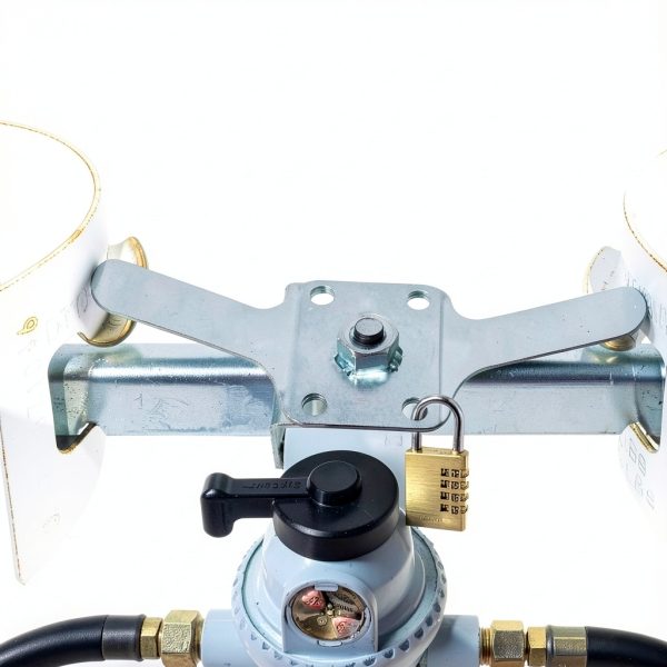 RV Propane Tank Lock scottchen PRO Zinc Wingnut-3