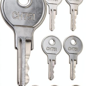 ANCKNE RV Lock Key Set Stainless Steel Modern-0
