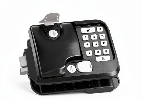 CARMTEK 10 Digit RV Door Lock Metal Waterproof Backlit-1