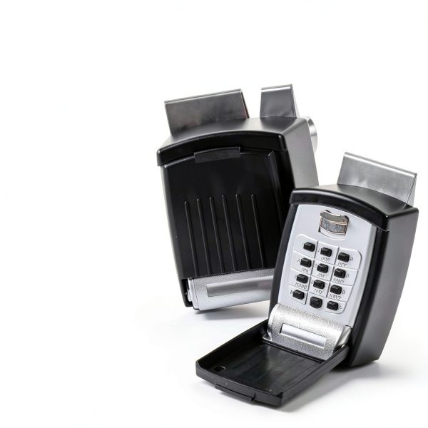 KeyGuard Portable Car Lock Box Black 1 Pack-1