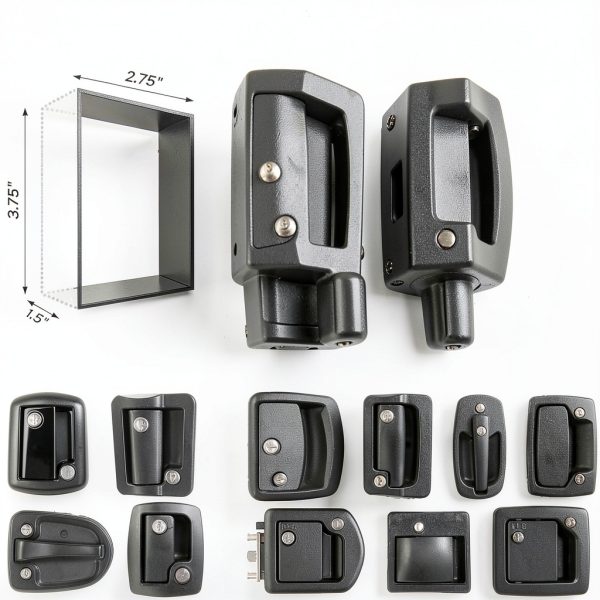 CARMTEK 10 Digit RV Door Lock Metal Waterproof Backlit-2