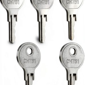 Siasky CH751 RV Key Weather Resistant Stainless Steel 5 Piece Set-0