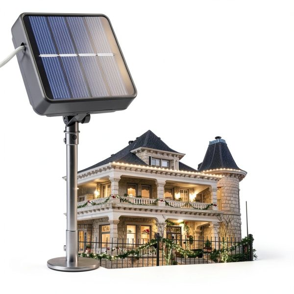 Joomer Solar Fairy Lights 2-Pack 80FT 240LED Waterproof Warm White-1
